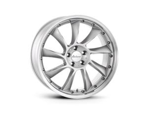 Lorinser LM 6 silver, polished edge Wheel 8,5x19