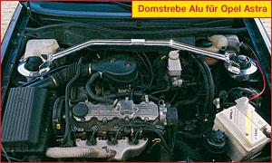 Wiechers Domstreben Alu vorne Opel Kadett-C