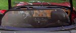 wind deflector Triumph TR4- TR6